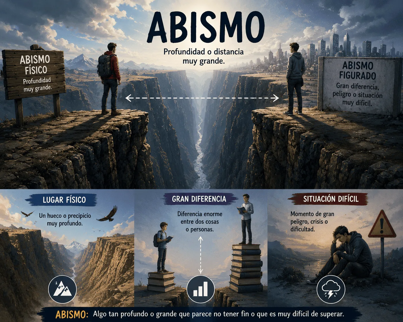 Ilustración de Abismo