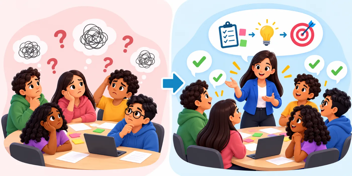 Ilustración de Facilitador
