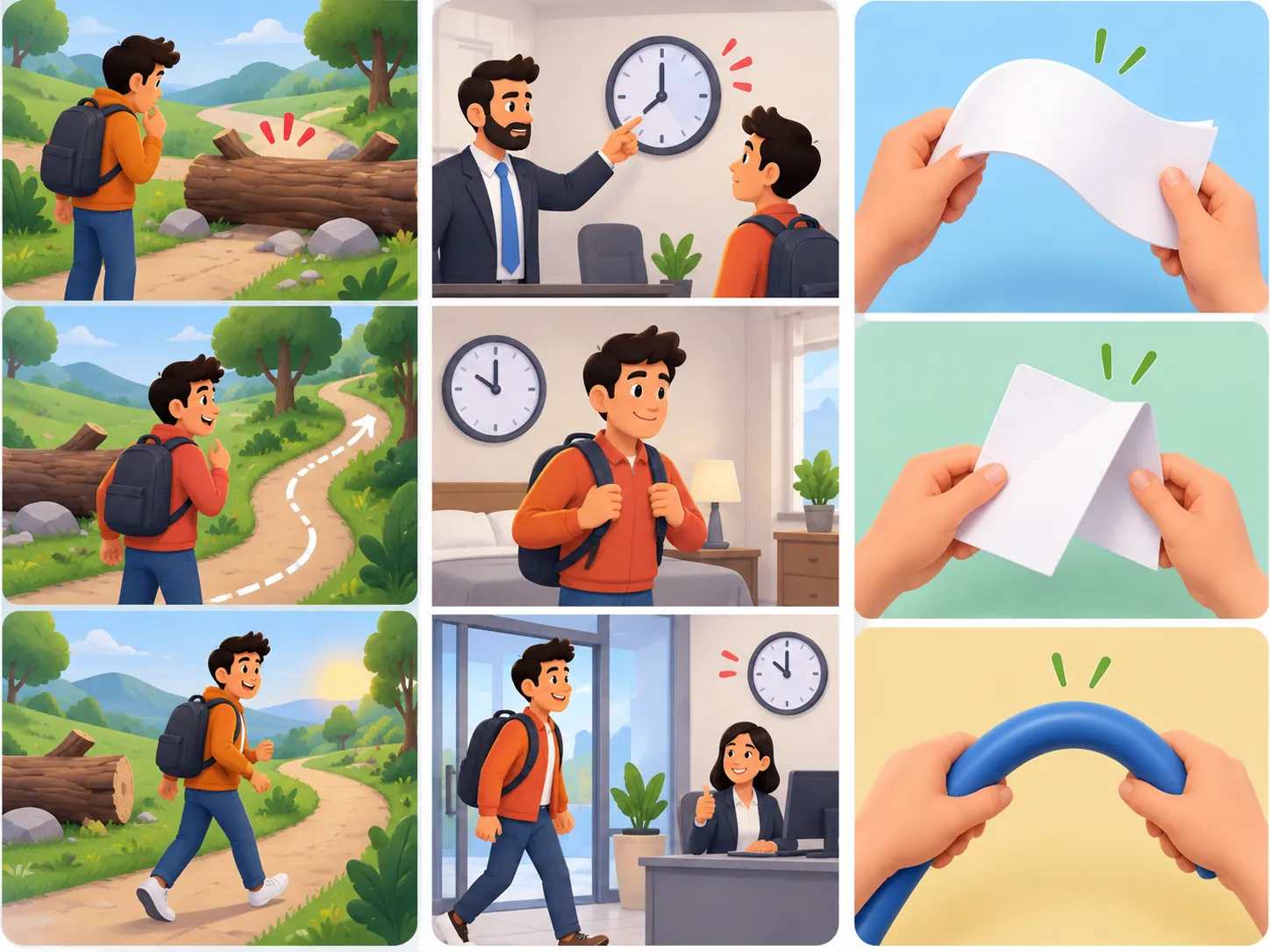 Ilustración de Flexible