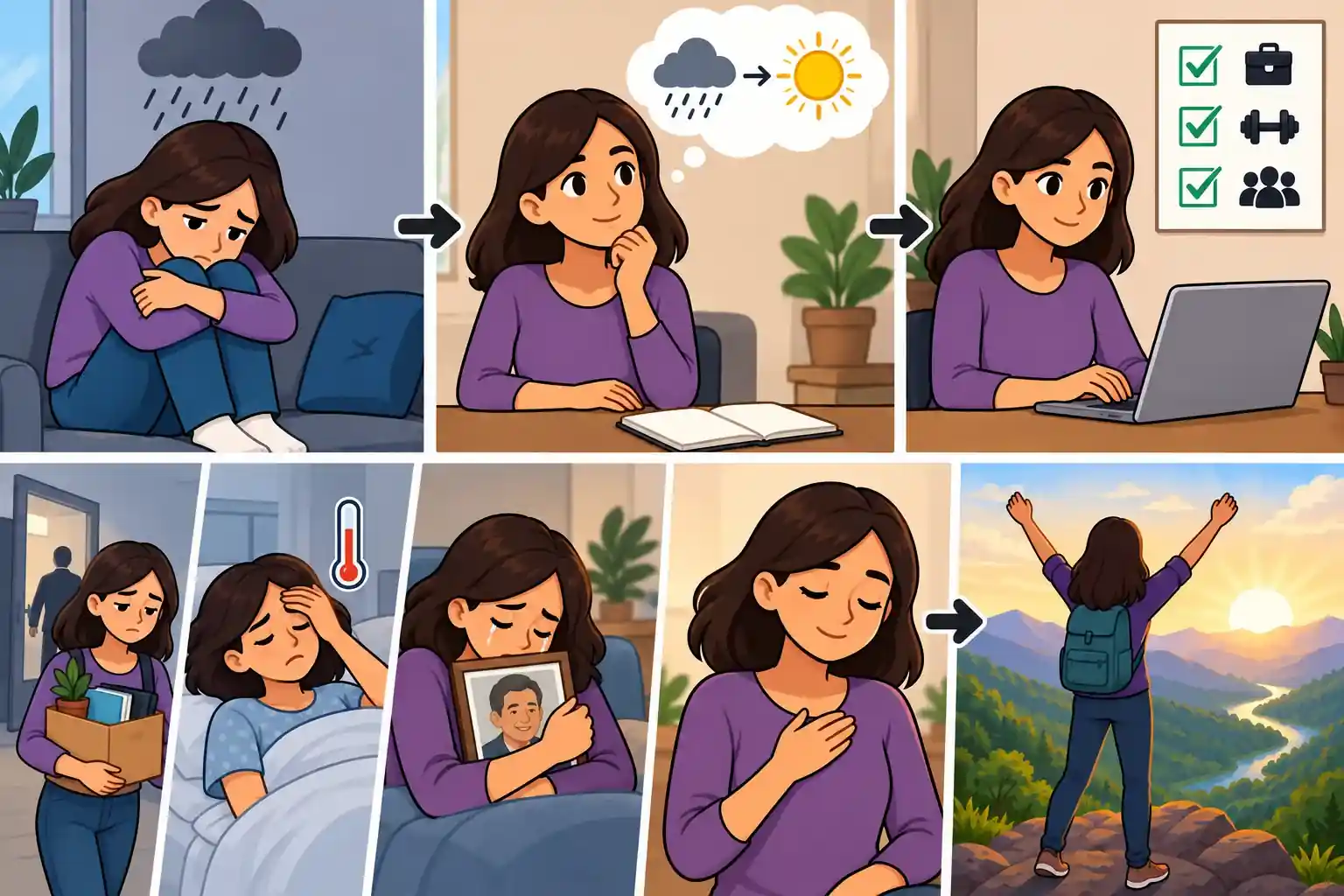 Ilustración de Resiliencia