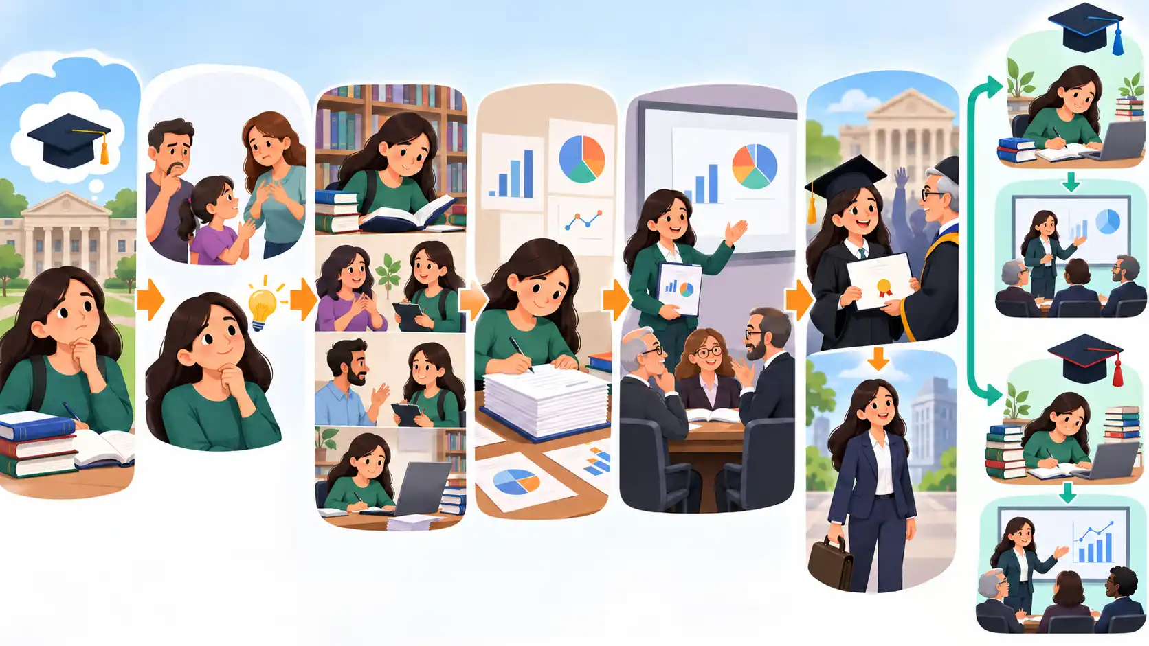 Ilustración de Tesis