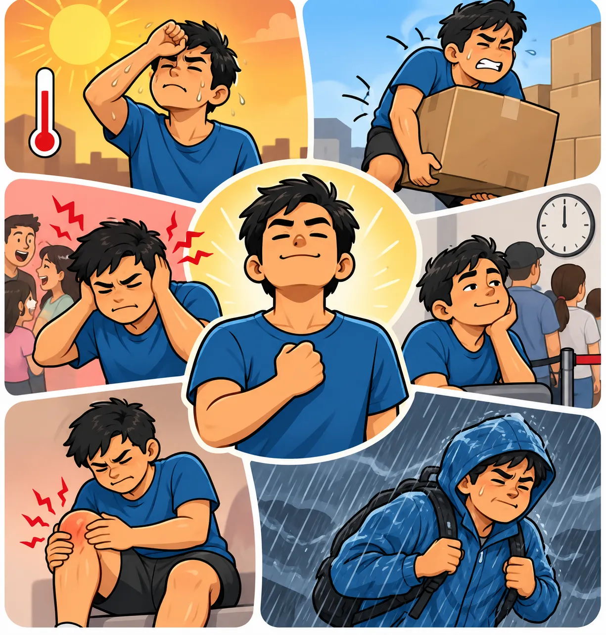 Ilustración de Aguante