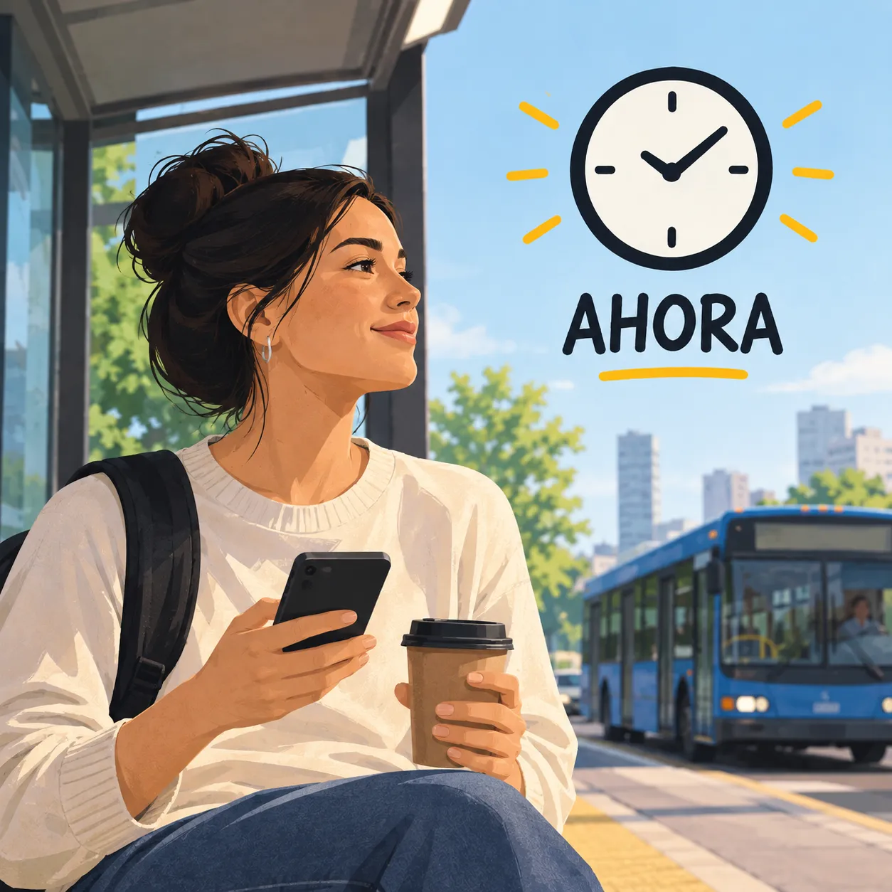 Ilustración de Ahora