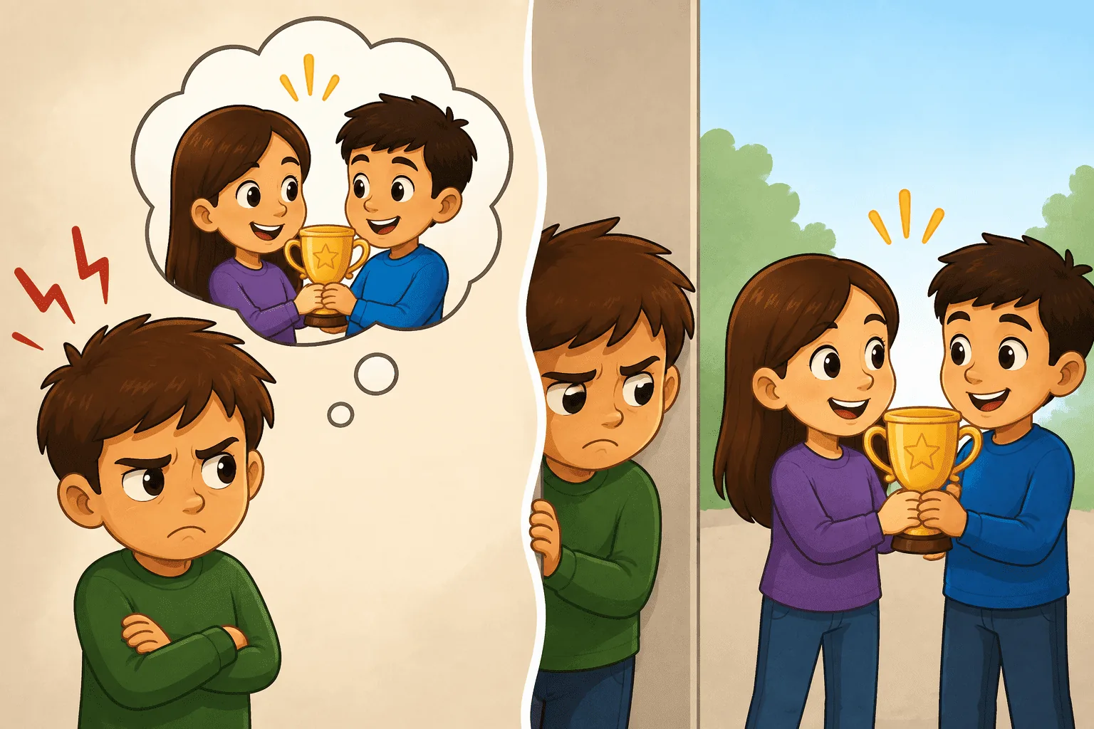 Ilustración de Celos