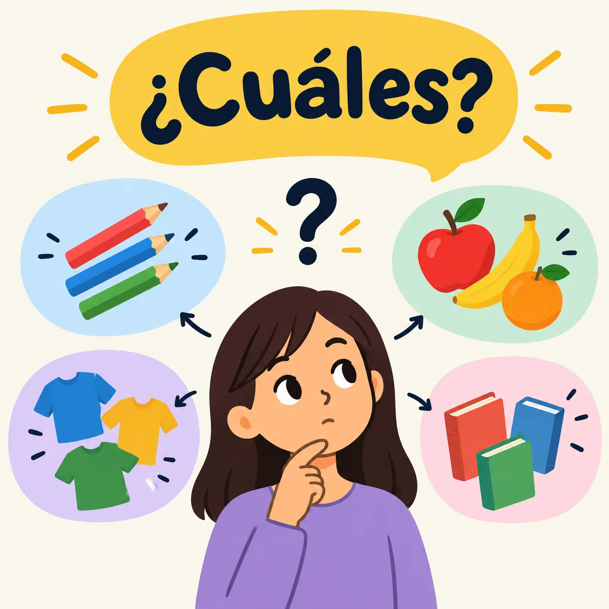Ilustración de ¿Cuáles?