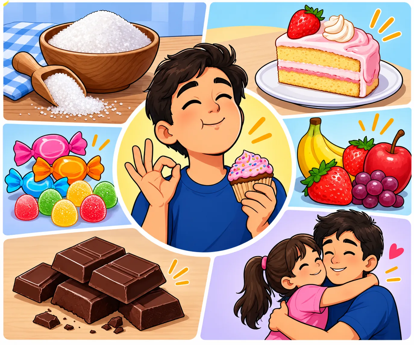 Ilustración de Dulce