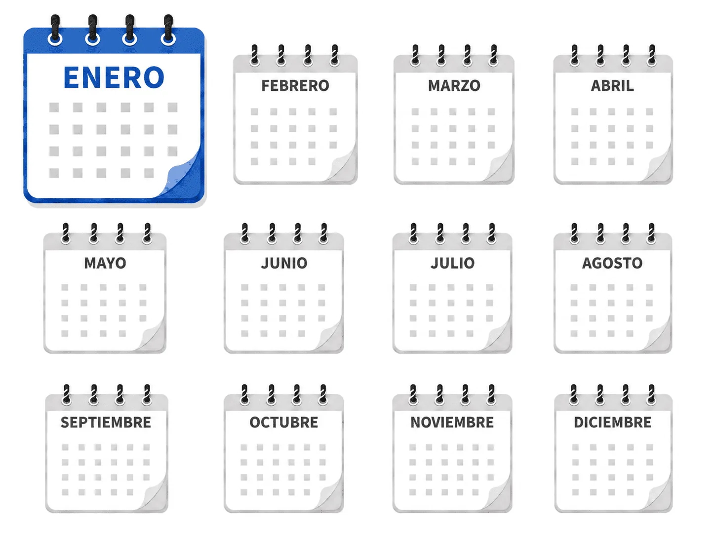 Ilustración de Enero