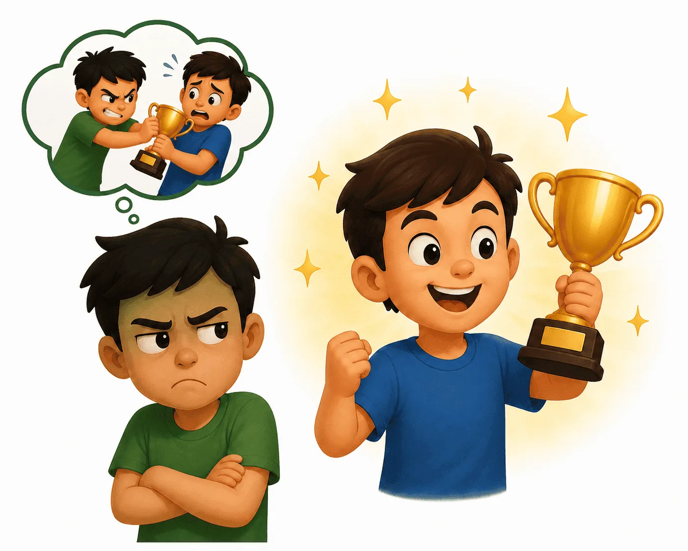 Ilustración de Envidia