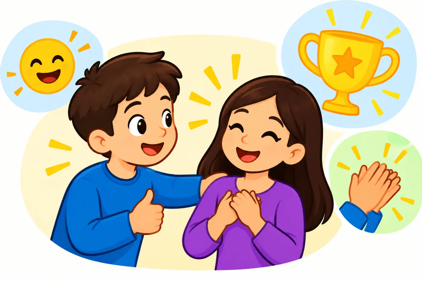 Ilustración de Felicitaciones