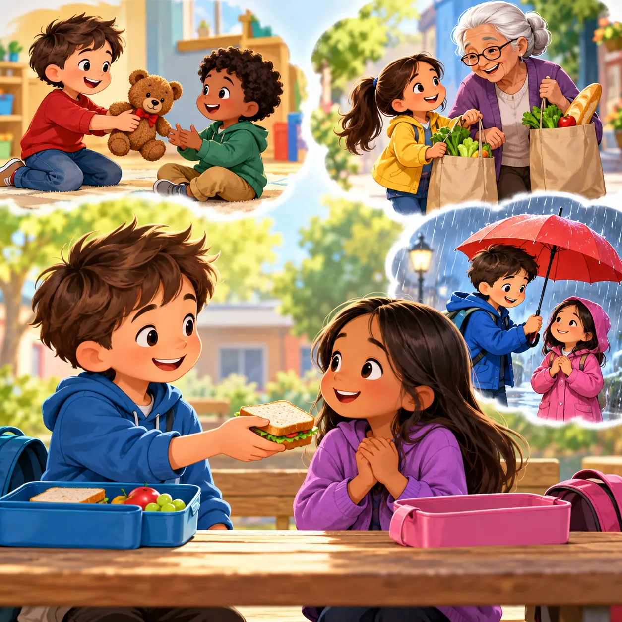 Ilustración de Generoso