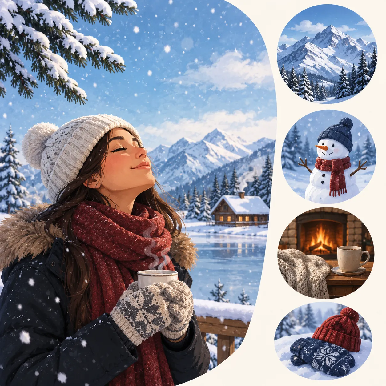 Ilustración de Invierno