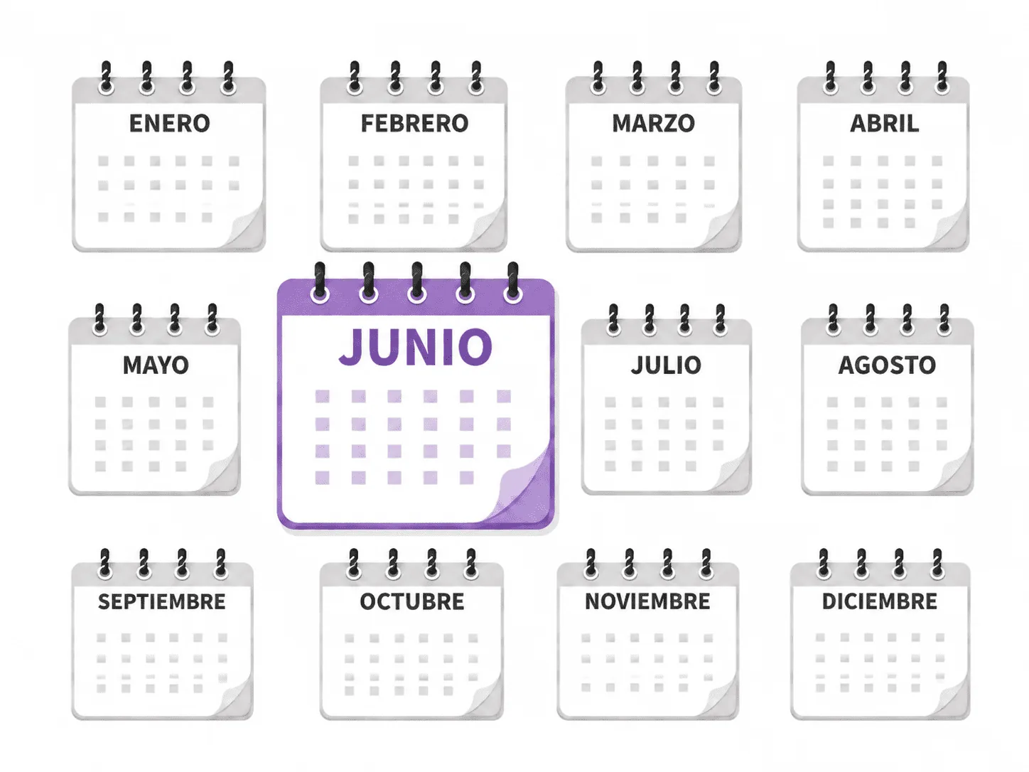 Ilustración de Junio