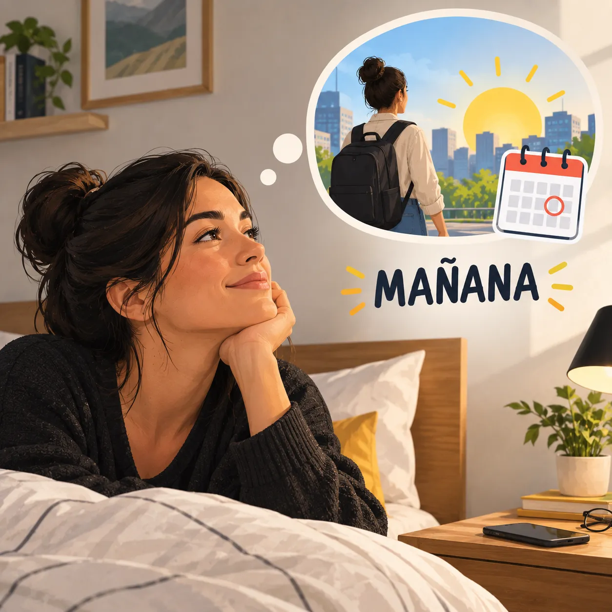 Ilustración de Mañana