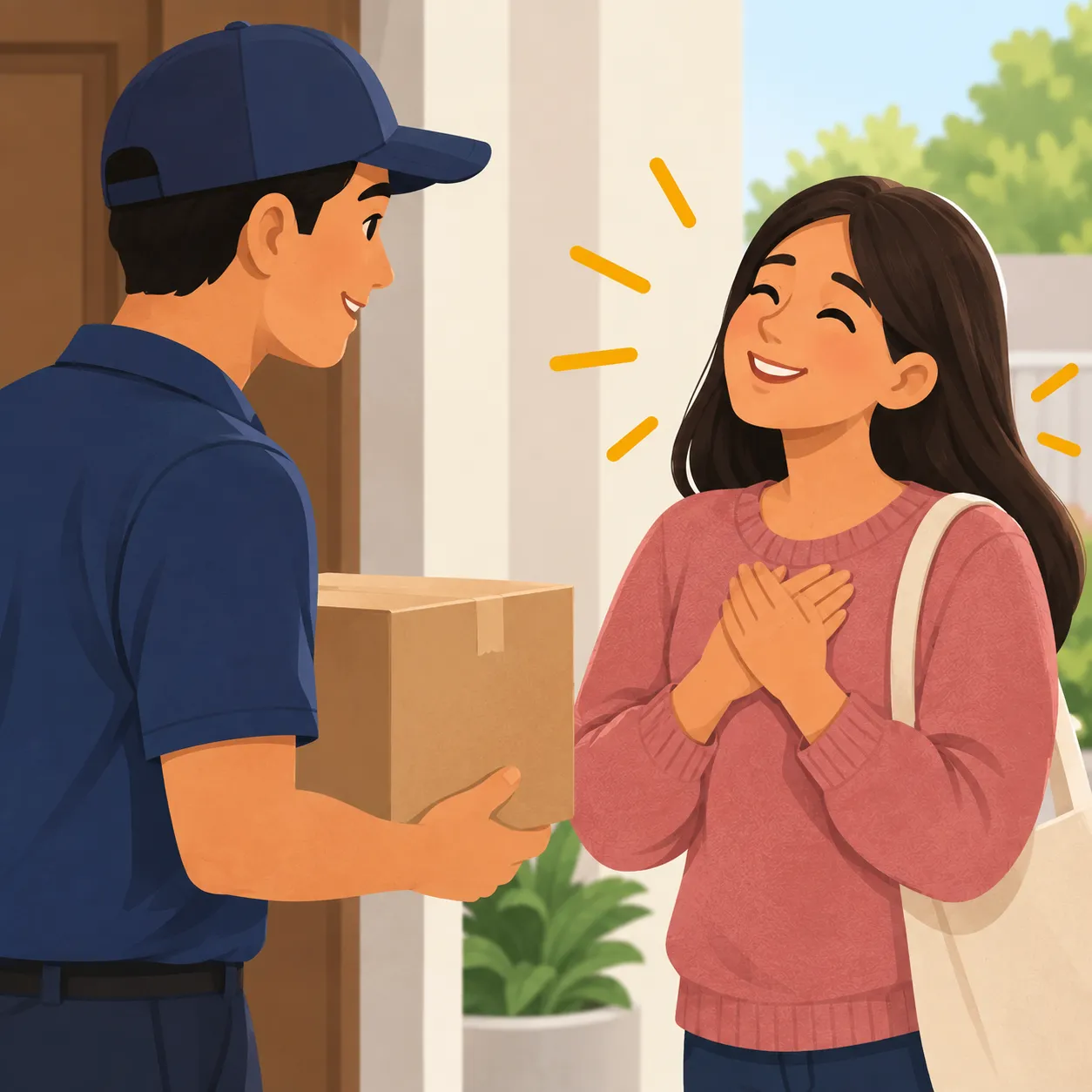 Ilustración de Muchas gracias