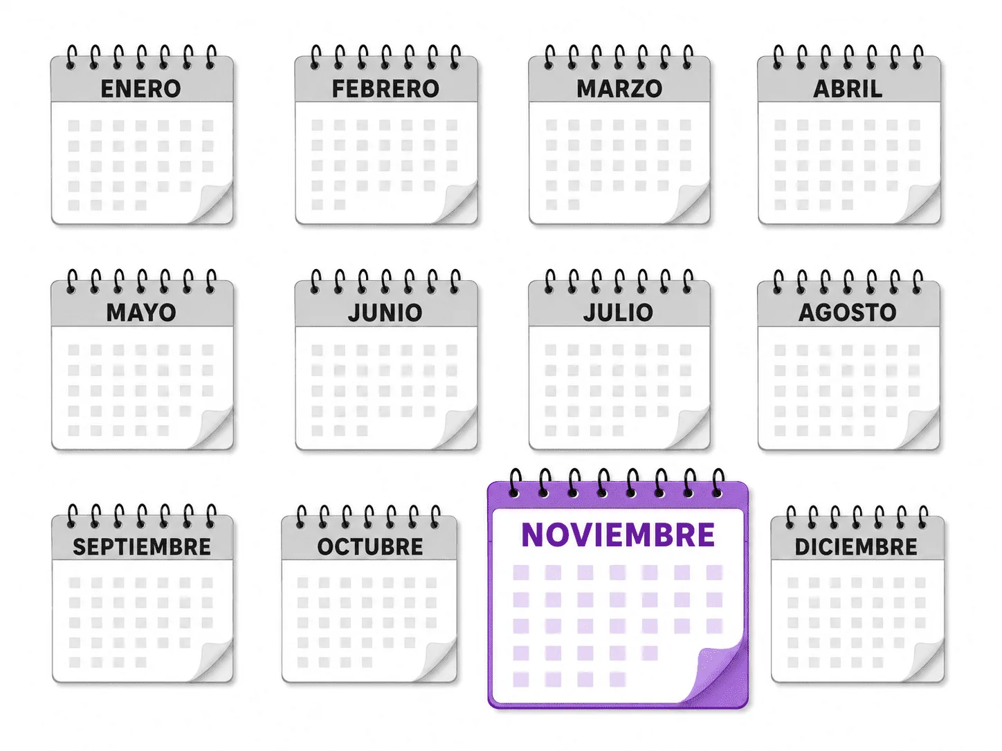 Ilustración de Noviembre