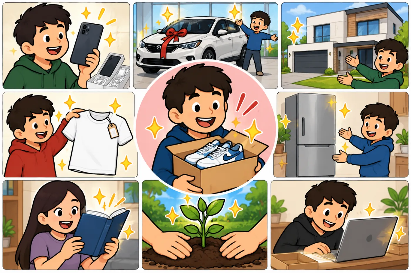 Ilustración de Nuevo