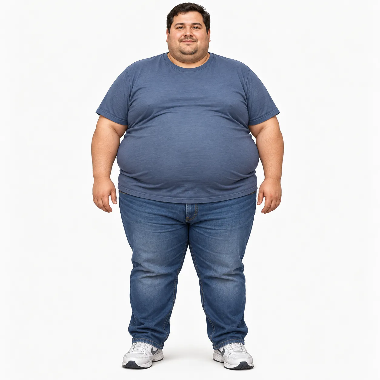 Ilustración de Obeso
