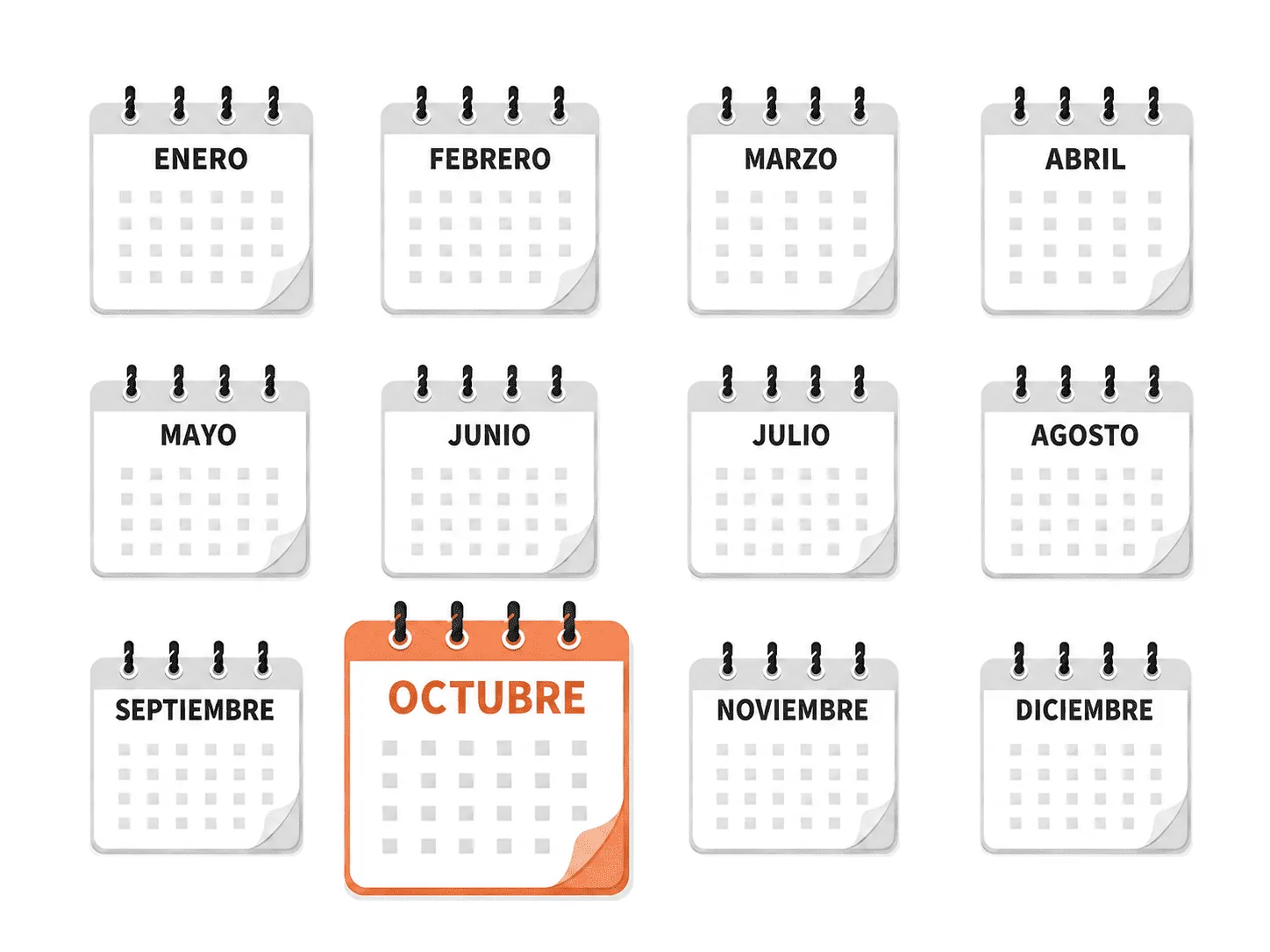 Ilustración de Octubre