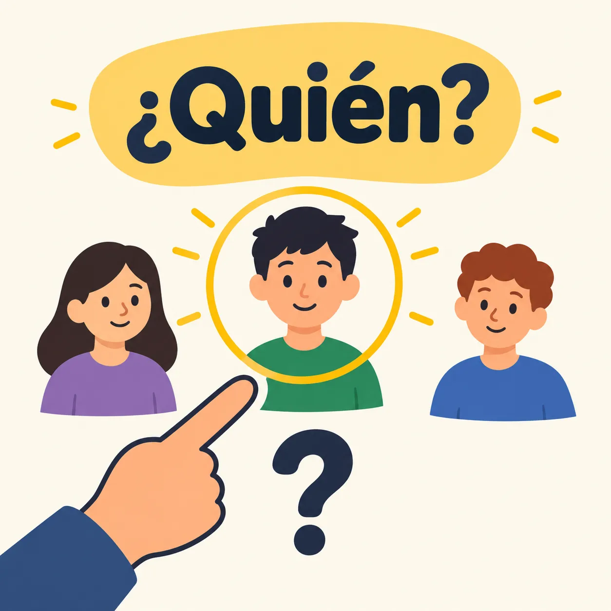 Ilustración de ¿Quién?