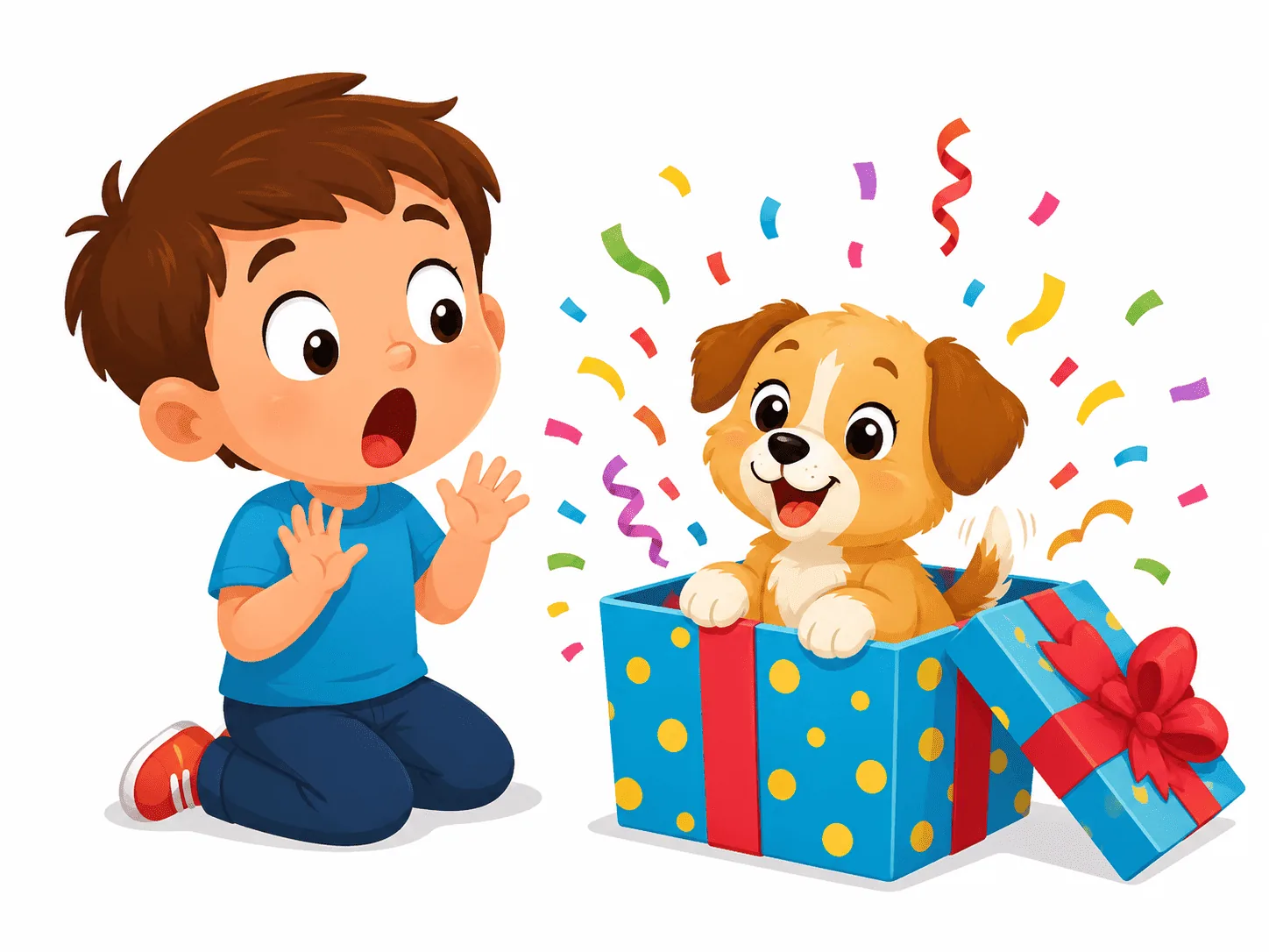 Ilustración de Sorprendido